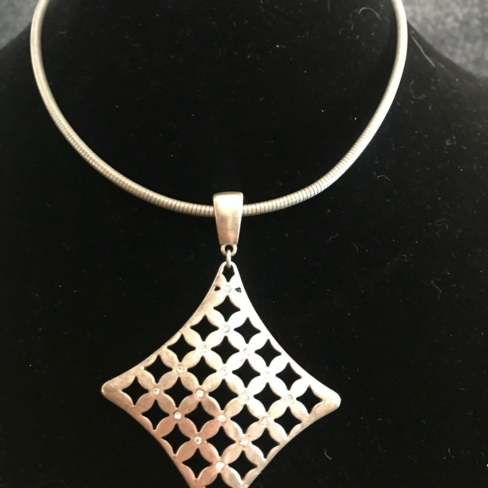 Premiere design/ starry night necklace with adjustable choker